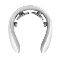 践程 低频脉冲颈部按摩器恒温热敷颈部按摩仪居家肩颈按摩器 智能颈部按摩仪语音 Z06-10 蓝牙款