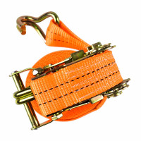 赛拓(SANTO)货车绑带货物固定汽车货车捆绑带 绑带拉紧器收紧带捆绑器固定带 双沟 双钩38mm*6m*1根