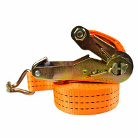 赛拓(SANTO)货车绑带货物固定汽车货车捆绑带 绑带拉紧器收紧带捆绑器固定带 双沟 双钩38mm*6m*3T*1根