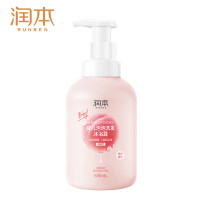 润本(RUNBEN) 婴儿泡泡洗发沐浴二合一露 含桃叶精华 550ml/瓶