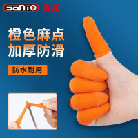 赛拓 2010 橙色防滑手指套(100只) M中号,直径27MM,长度6.5CM