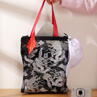 銘希文具 中行文创云起龙骧帆布包