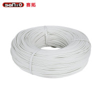 赛拓 5413 自熄管玻纤管 定纹管硅树脂玻璃纤维绝缘套管 白色内径6mm/100米