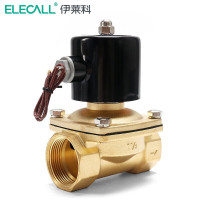 伊莱科 电磁阀铜制 2W-400-40(1.5寸) DC24V
