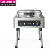 乐创(lecon) 商用电饼铛双面加热自动电热烤饼炉烙饼机 YXD-56D 机械旋钮款58CM,锅深5ccm