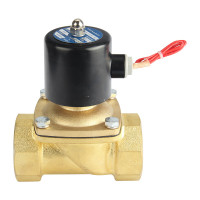 伊莱科 电磁阀铜制 2W-500-50(2寸) AC220V