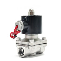 伊莱科不锈钢电磁阀 2W-160-15B AC220V