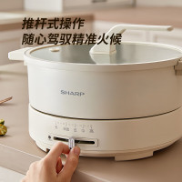 夏普(SHARP) 多功能电火锅 KX-CN40L-W 白色