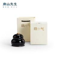 南山先生 葫气香炉-亮黑 创意茶道摆件陶瓷香炉茶室摆件易收纳