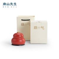 南山先生 葫气香炉-中国红 创意茶道摆件陶瓷香炉茶室摆件易收纳