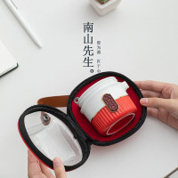 南山先生 观禧快客杯 中国红 便携包小套高档结婚伴手礼