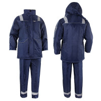 SirSafety思而 冷库防寒服 冬季新雪丽保暖防寒-45℃反光条劳保工地车间