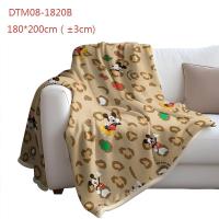 迪士尼(DISNEY) 摩登米奇雪绒毯 空调毯子 DTM08-1820B 180*200cm(±3cm)