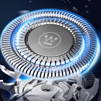 西屋(WESTINGHOUSE) 男士电动剃须刀多功能刮胡刀充电式胡须刀便携[星空灰]R308