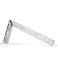 中锐智采 铝合金直角尺 90°角尺 卡洛西 不锈钢(铝合金底座)50厘米