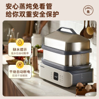 蓝宝(BLAUPUNKT) BP-ZG06 分区电蒸锅 家用多功能锅智能预约