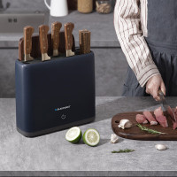 蓝宝(BLAUPUNKT) BP-XD01 刀架消毒机 刀具砧板消毒机 紫外线杀菌 智能菜板刀筷消毒架 海岛蓝