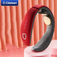 西莱森(CILAISEN) CP-N6 颈椎按摩仪 EMS电脉冲大面积热敷护颈 红色