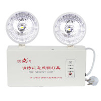 星浙安 星二代安全出口指示牌消防应急灯照明灯楼层疏散灯 双头工程款大款