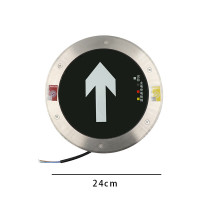 星浙安 星二代 安全出口指示牌消防应急灯照明灯楼层疏散灯 地面灯圆形