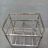 星浙安 星二代箱架消防面具304不锈钢置物架1000*830*500mm