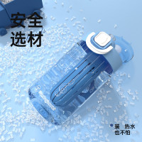 西屋(WESTINGHOUSE) 大容量时尚运动水杯饮用便携学生冷水壶健身塑料杯子 ML01-BU 550ml