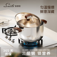 新思特(Secite) 钛盾系列 22cm汤锅 XST-2251