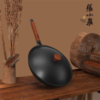 张小泉 C31780100 古法精旋铁锅 无涂层锅具 32cm