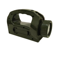 明号电器(MH) HY5060 3W IP65白光6000K LED 手摇式充电巡检工作灯 (计价单位:盏) 军绿色