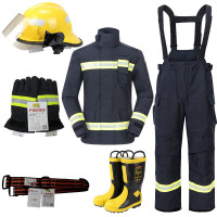 星浙安星二代杰尔曼3C认证消防服套装17款消防员战斗服五件套定制