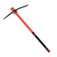 星浙安星二代消防工具镐头洋搞头钢镐尖镐农用多功能开垦十字镐洋纤维柄钢镐