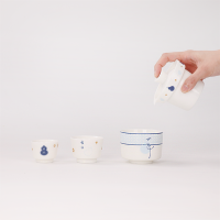 罗莱礼品 便携茶器套装-福禄蓝