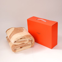 罗莱 卡布奇诺法兰绒披肩毯