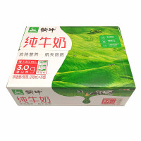 蒙牛 纯牛奶硬纸整箱独立包装 240ml*16袋