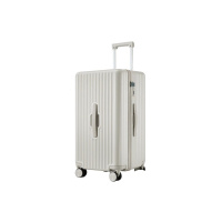 卡拉羊(Carany) 百褶箱大容量魔方体旅行箱 20英寸可登机 CX8118-20燕麦灰