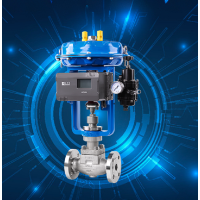 中锐智采 和利时 单座调节阀 高温气动调节阀门 不锈钢蒸汽气动法兰调节阀 (不含定位器)
