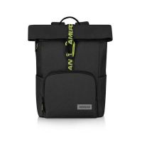 美旅 NA7*09001 防泼水登山包通勤商务男女大容量双肩包 黑色