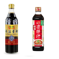 海天酸辣凉拌汁510g*1+恒顺镇江香醋(三年陈酿)580ml*1