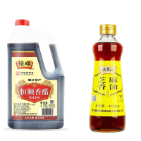 恒顺 1.75L香醋*1+ 北固山428ml芝麻香油*1