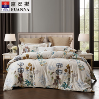 富安娜(FUANNA) 纯棉四件套-花舞欣岚