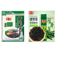 阿一波 紫菜汤海鲜味60g*1+裙带菜80g*1