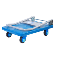 连和PLA300-DX 900mm*600mm蓝色超静单层折叠扶手承载300kg