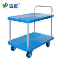 连和PLA300Y-T2-D 900mm*600mm蓝色全静双层单扶手承载300kg
