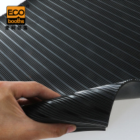 爱柯布洛 爱柯部落 橡胶绝缘垫C型 1x5m 6mm厚 耐压15kV黑色条纹111277