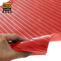 爱柯布洛 爱柯部落 橡胶绝缘垫C型 1x10m 6mm厚 耐压15kV红色条纹111279