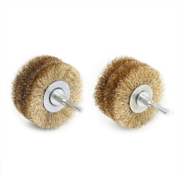 中锐智采 钢丝刷 粗丝直径25mm三层/6mm杆(2个装)