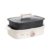 山水(SANSUI) 多功能电烤锅(分体料理锅)S-HG1508 4L大容量