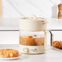 乐扣乐扣(LOCK&LOCK) EJP1127YEL 电煮锅 上蒸下煮电蒸锅花茶茉莉茶