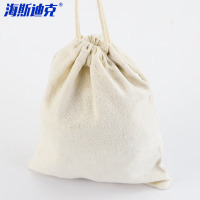 海斯迪克 HKT-21 棉麻抽绳袋 27*32cm 10个 1包