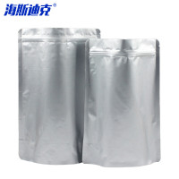 海斯迪克 铝箔自立式零食自封袋 HKL-1070 21*31+5(圆角) 50个 1件